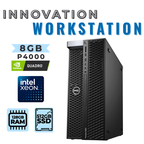 Dell Precision 5820 Workstation Xeon W-2155 10-Cores 512GB 128GB RAM 8GB P4000 Graphics