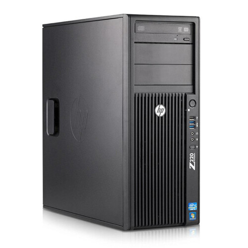 HP Z220 Workstation Desktop Tower i7-3770 3.9GHz 16GB RAM 480GB SSD Quadro 600